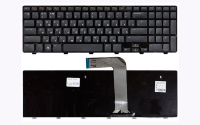 Клавиатура для ноутбука Dell M5110, M511R, N5110, 15R, XPS 17, L702X (RU) черная