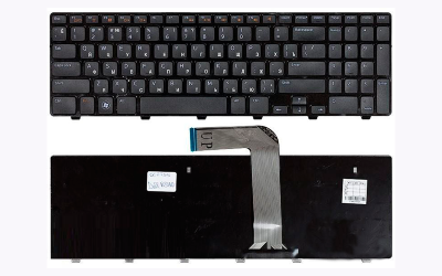 Клавиатура для ноутбука Dell M5110, M511R, N5110, 15R, XPS 17, L702X (RU) черная Клавиатура для ноутбука Dell M5110, M511R, N5110, 15R, XPS 17, L702X (RU) черная