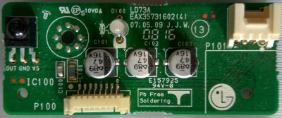 IR Sensor Board EAX35731602(4) IR Sensor Board EAX35731602(4)