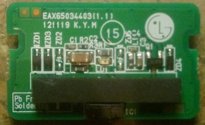IR Sensor Board EAX65034403(1.1) IR Sensor Board EAX65034403(1.1)