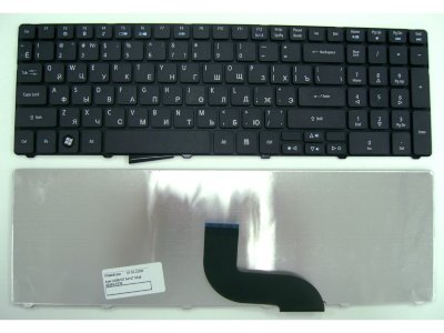 Клавиатура для ноутбука Acer Aspire 5750G, 5742G, 5810, 5236, 5242, 5251, 5336, 5340 (RU) черная Клавиатура для ноутбука Acer Aspire 5750G, 5742G, 5810, 5236, 5242, 5251, 5336, 5340 (RU) черная