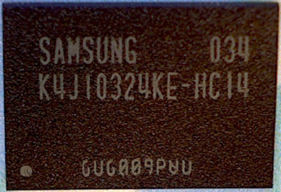 Samsung K4J10324KE-HC14 Samsung K4J10324KE-HC14