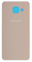 Крышка батарейного отсека для Samsung A3 (2016) (золотой)